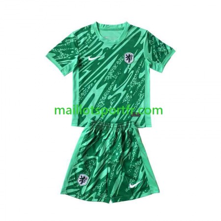 Maillot de Foot Pays-Bas Gardien Enfant Domicile UEFA Euro 2024